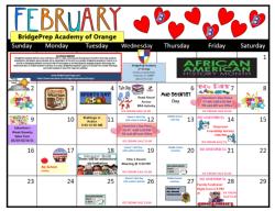 February Calendar